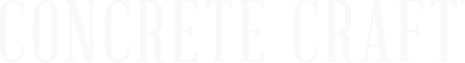 White text logo stating Concrete Craft.